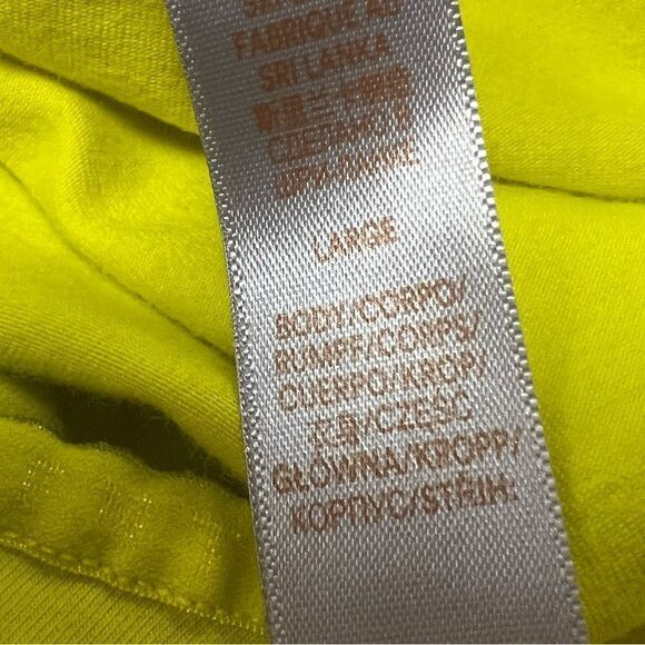 COPY - Savage Fenty bright yellow cropped top. Sz L - Picture 5 of 6